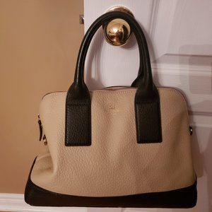 Kate Spade Beige and Black Purse Medium/Large